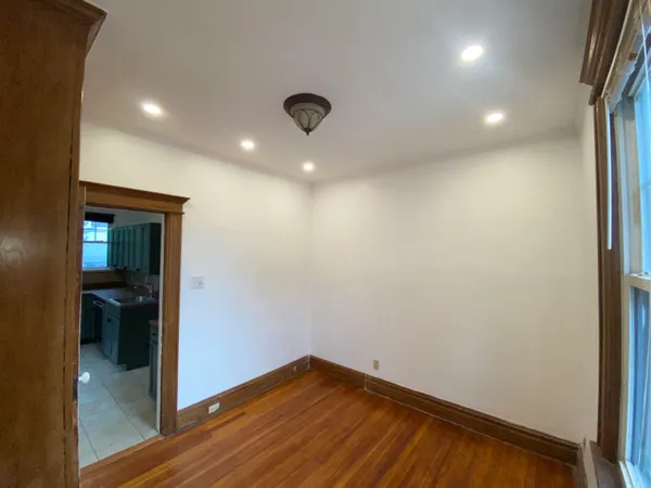 wooden floor in an empty room