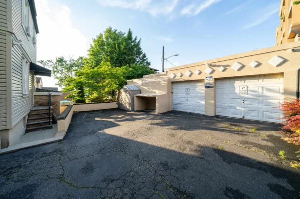 a view of a car garage