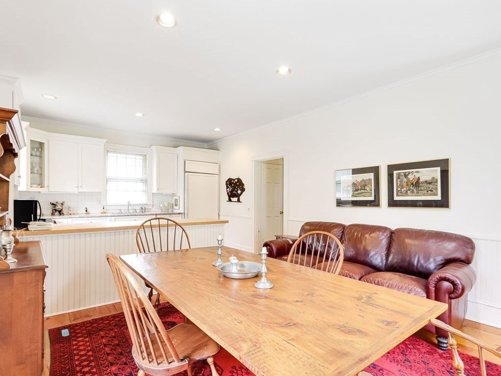 178 Dedham Street Dover, MA 02030 - Photo 10 of 42 a view of a dining room with furniture