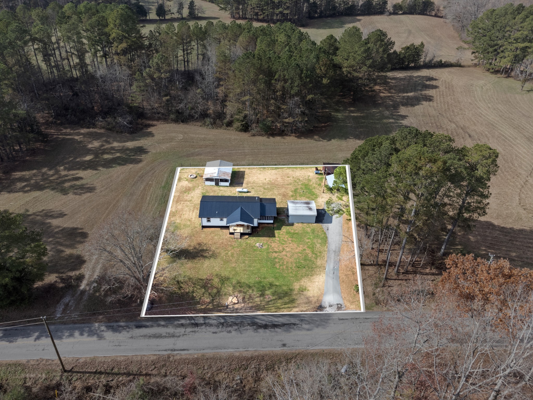 7139 Anderson Road Fairview, TN 37062 - Photo 15 of 26 a view of a yard with a barn