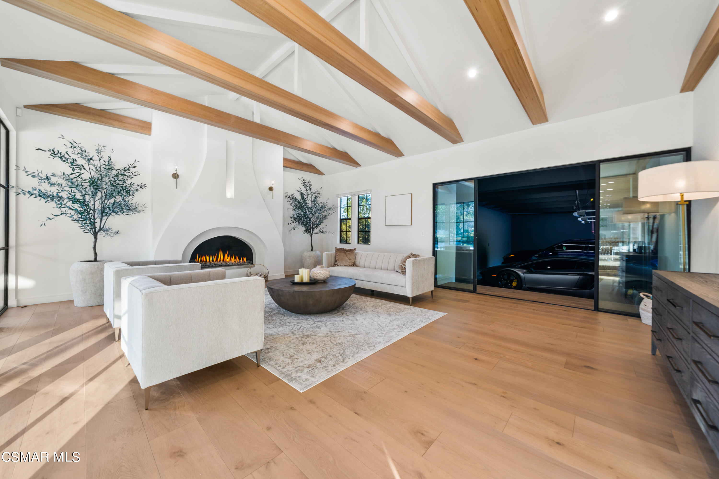 26205 Sand Canyon Road Canyon Country, CA 91387 - Photo 2 of 99 a living room with furniture and a flat screen tv