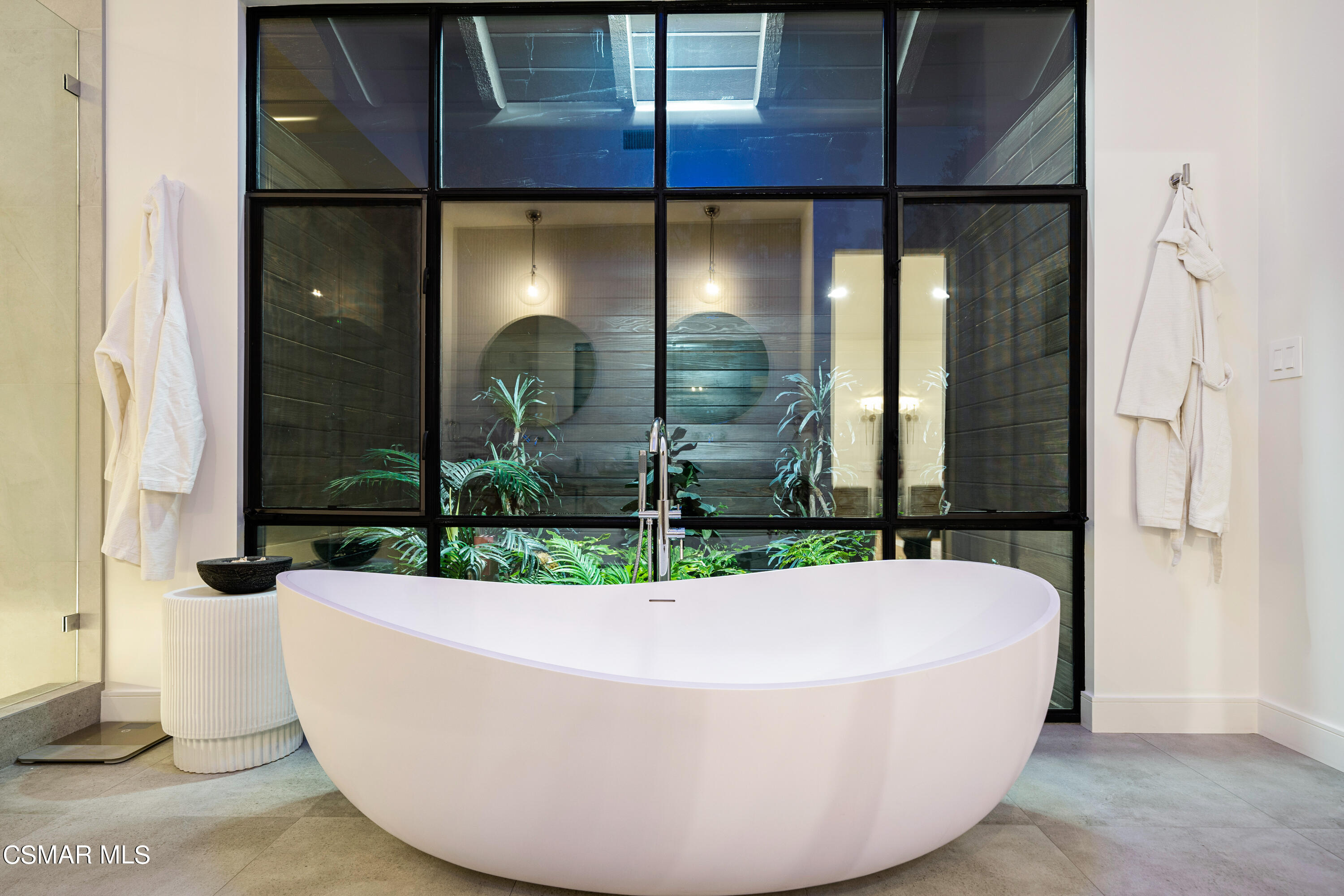 26205 Sand Canyon Road Canyon Country, CA 91387 - Photo 46 of 99 a white bath tub sitting in a bathroom