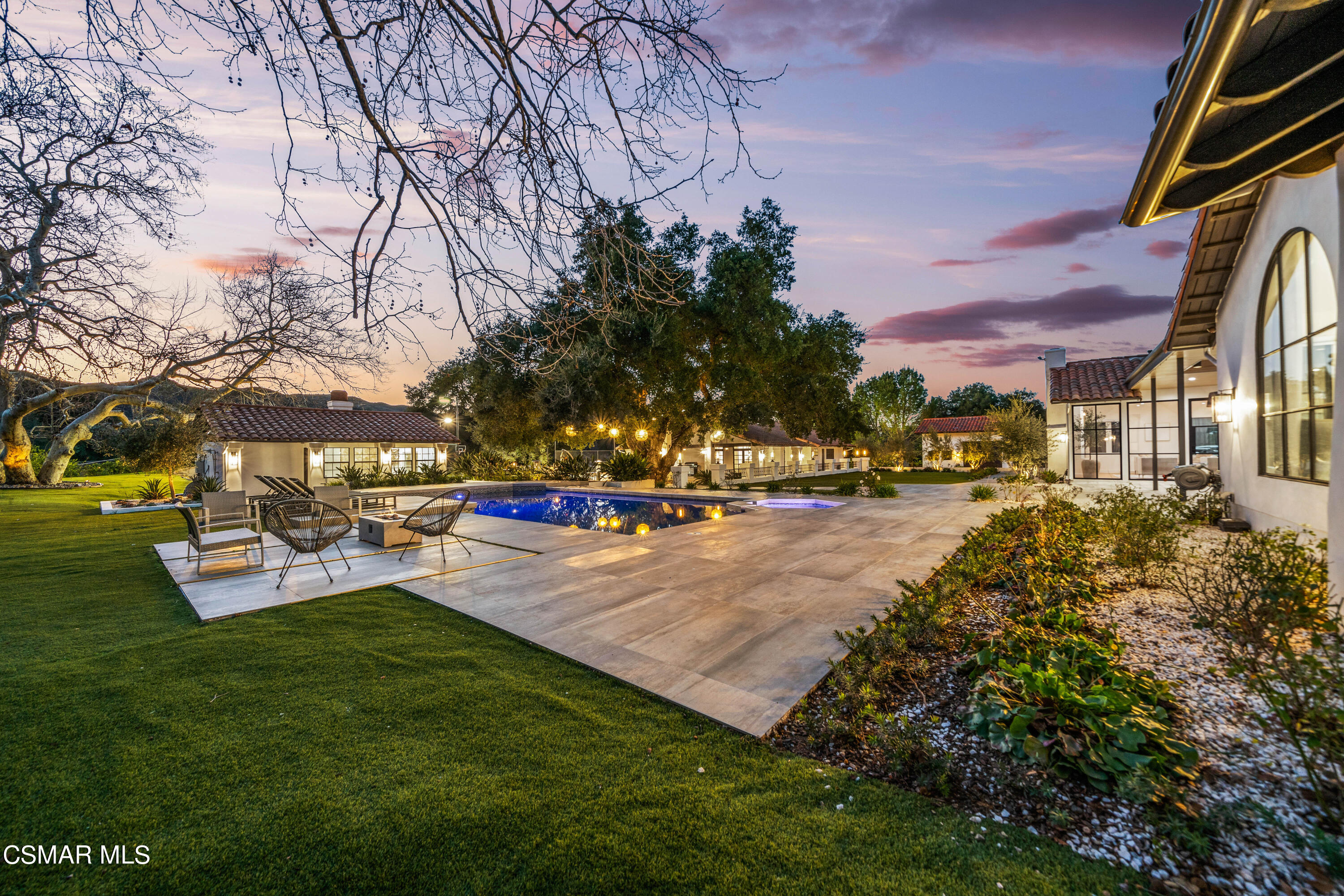 26205 Sand Canyon Road Canyon Country, CA 91387 - Photo 61 of 99 a view of yard with swimming pool and sitting area