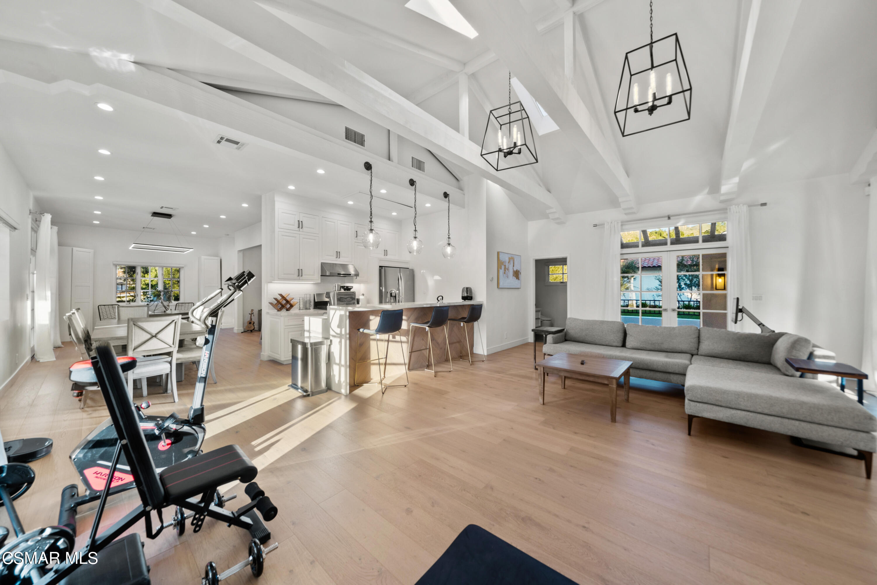 26205 Sand Canyon Road Canyon Country, CA 91387 - Photo 84 of 99 a living room with furniture and kitchen view