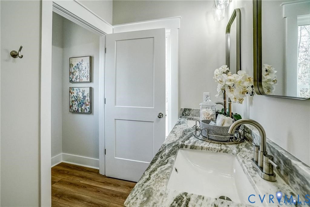 Lot 1 Three Chopt Road Louisa, VA 23093 - Photo 24 of 37 Bathroom vanity featuring a rectangular undermount