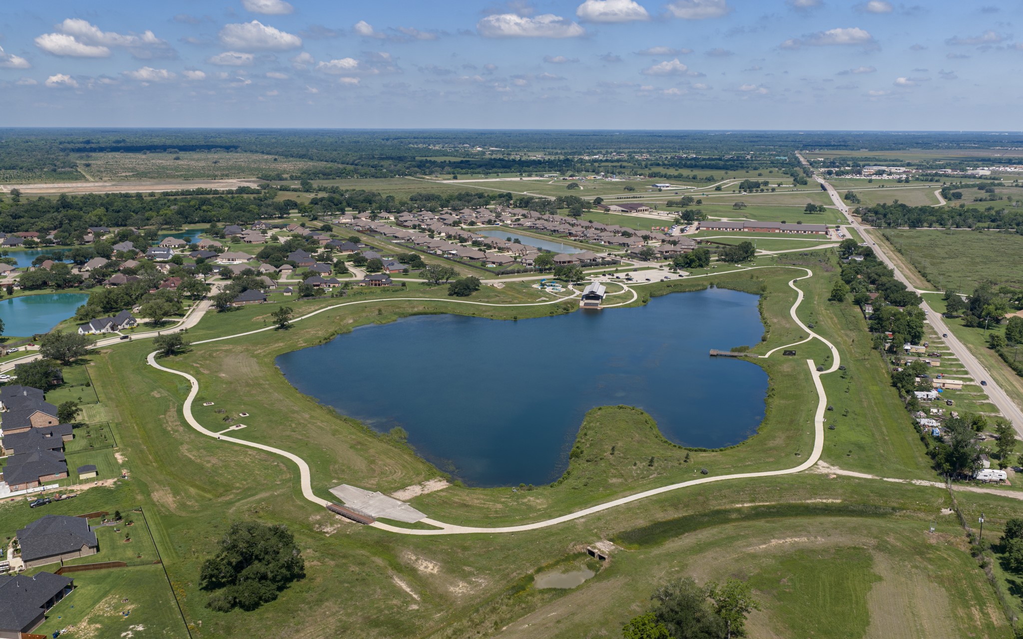 1283 Laurel Lane Angleton, TX 77515 - Photo 37 of 40 The communities Lake Side Park w/Walking trails