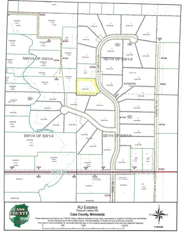 $67,500 | Xx12-tbd My Abbys Lane Southwest, Pequot Lakes, MN 56472