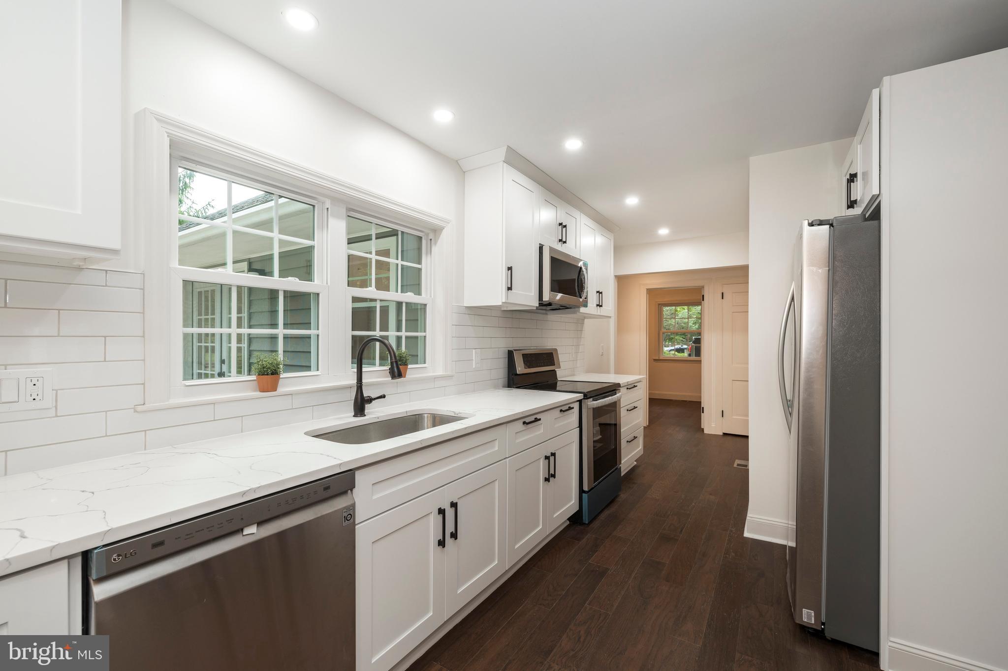 141 Upper Gulph Road Devon, PA 19333 - Photo 14 of 24 Brand new kitchen with stainless steel appliances