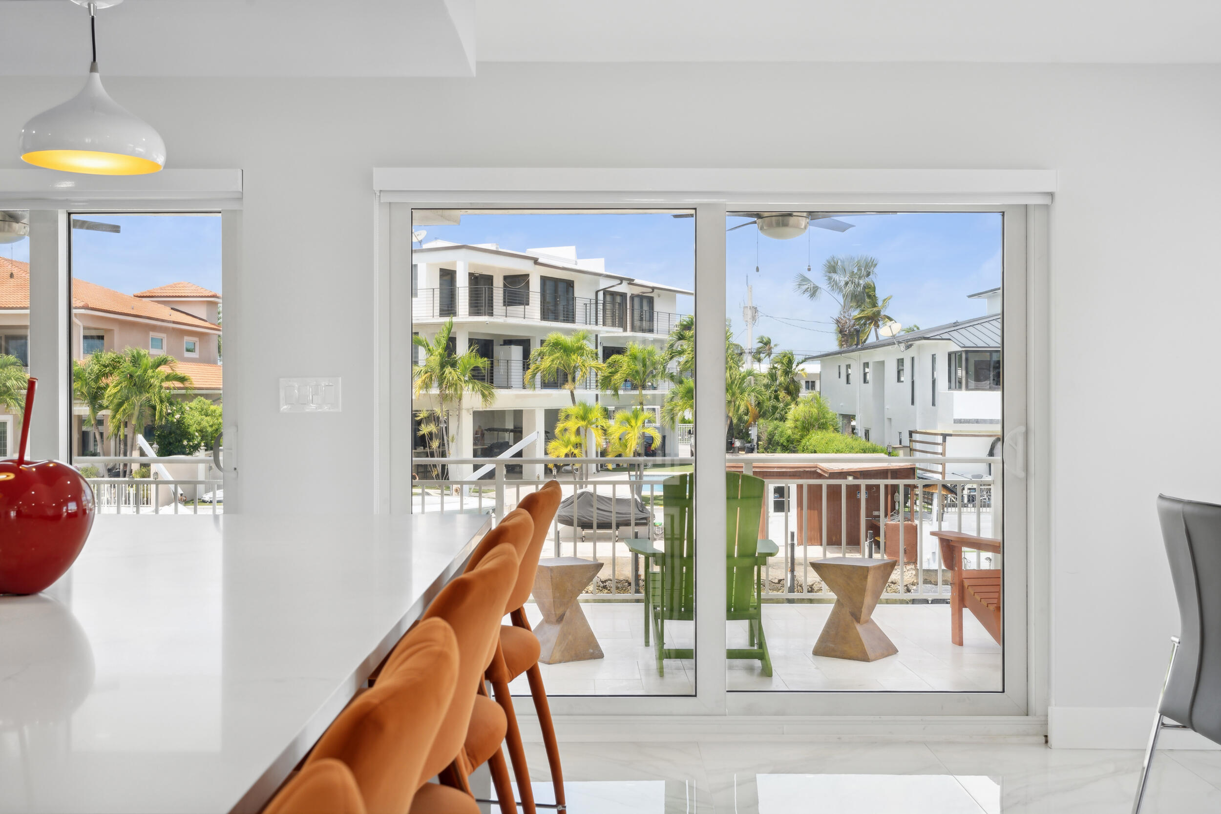 238 Atlantic Boulevard Key Largo, FL 33037 - Photo 55 of 104 a view of entryway and hall with wooden floor
