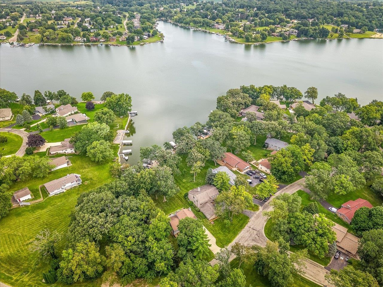1950 Baintree Road Lake Summerset, IL 61019 - Photo 60 of 61 an aerial view of a houses with a lake view