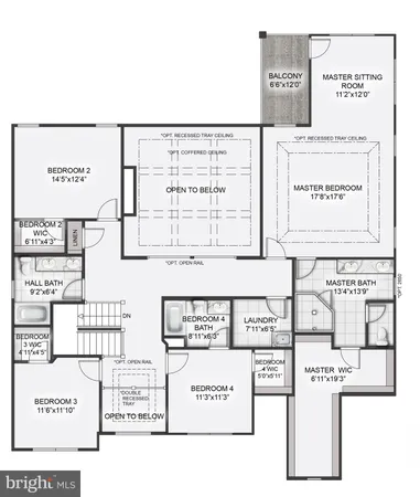 a picture of a floor plan
