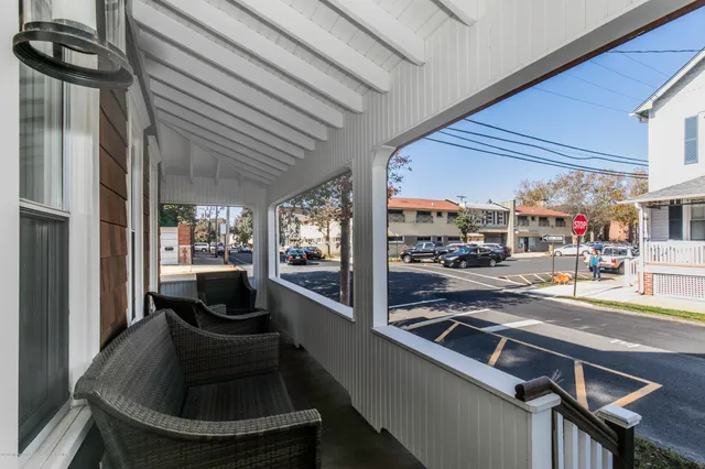 a kitchen with a table and chairs
