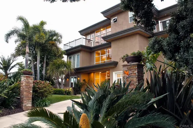 a view of a entryway door front of house