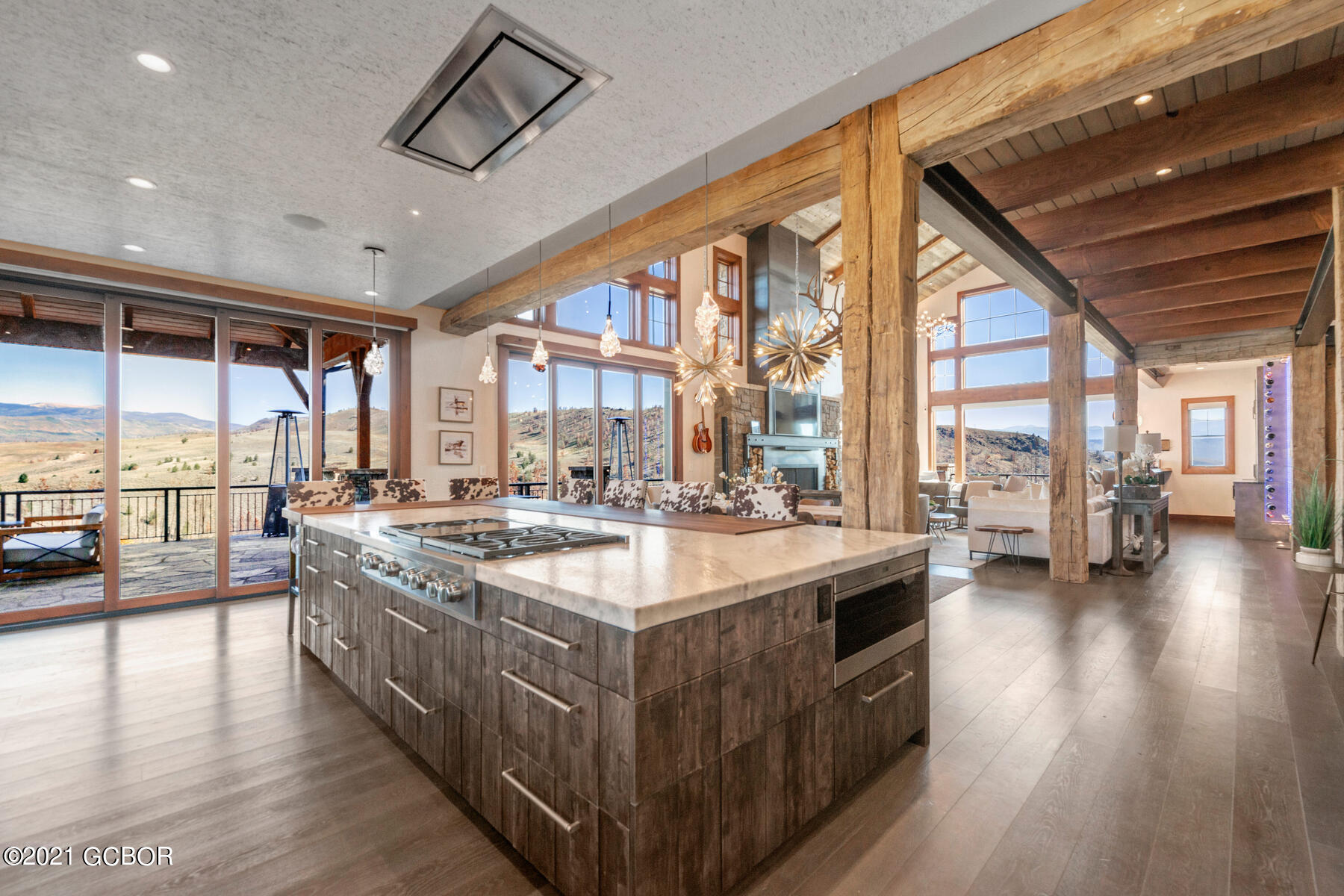 40 County Road Tabernash, CO 80478 - Photo 25 of 89 Kitchen to family room