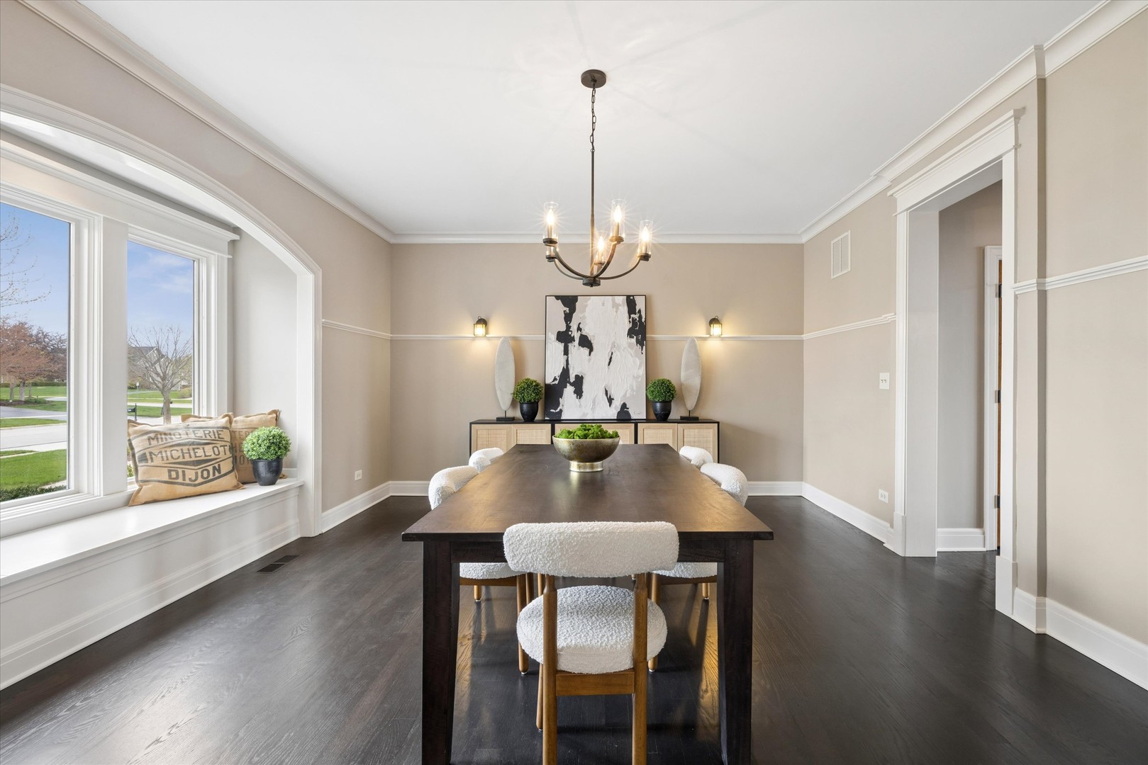521 River Ridge Drive St. Charles, IL 60175 - Photo 11 of 46 a view of a dining room with furniture window and wooden floor