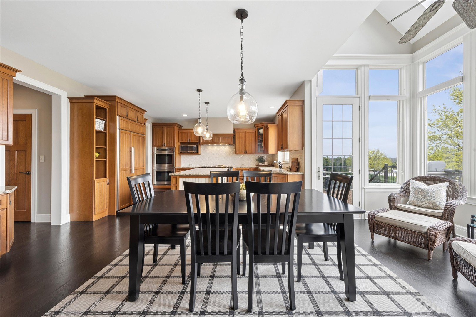 521 River Ridge Drive St. Charles, IL 60175 - Photo 5 of 46 a view of a dining room with furniture window and wooden floor