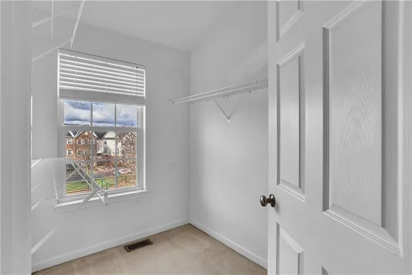 a view of front door