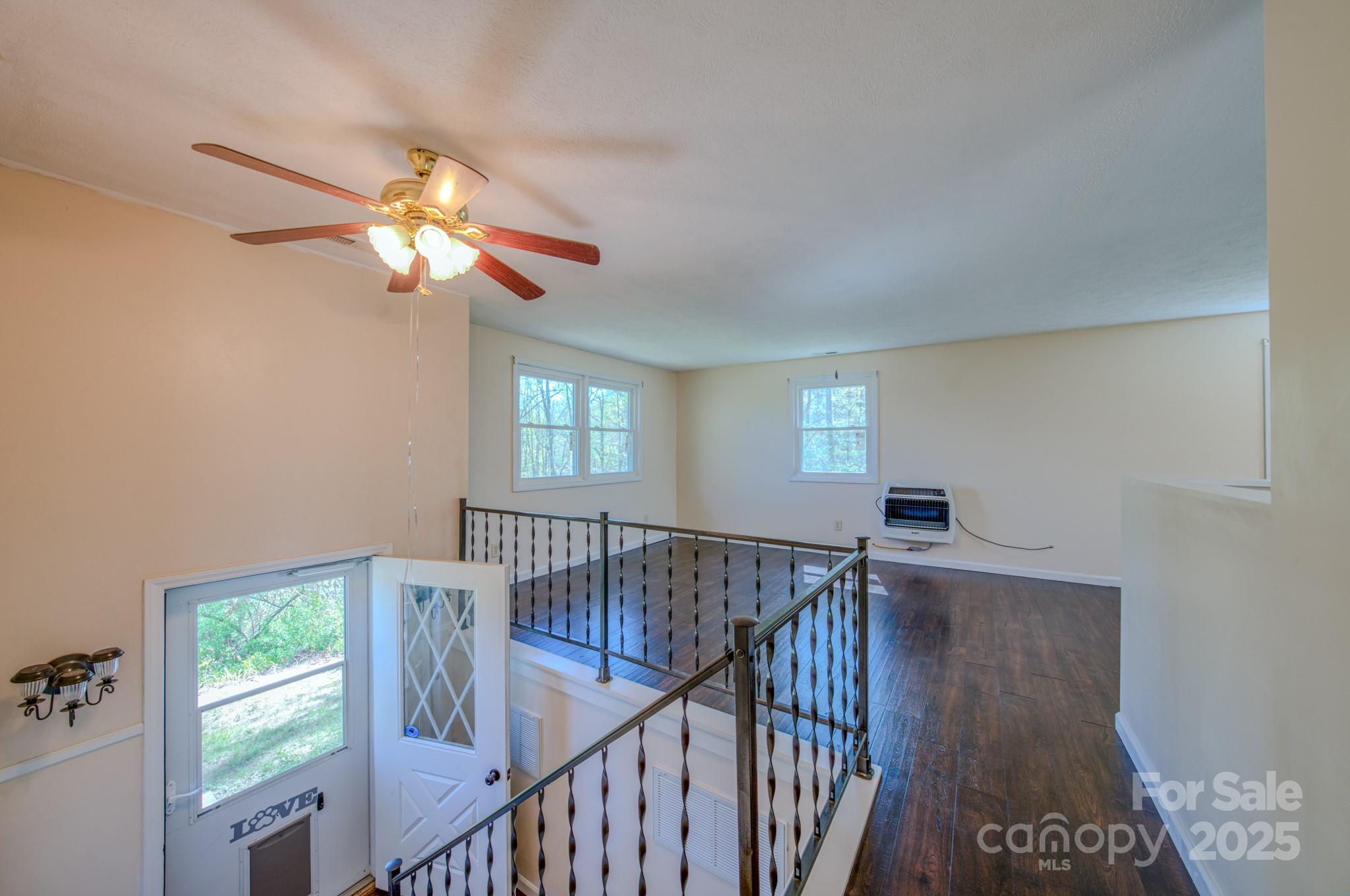 280 Fletcher View Drive Fletcher, NC 28732 - Photo 9 of 40 a view of entryway and hall with wooden floor