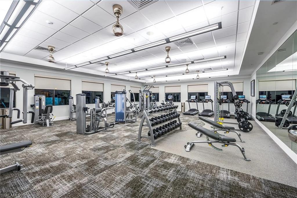 12760 Springbrook Court Estero, FL 33928 - Photo 15 of 17 a view of a room with gym equipment