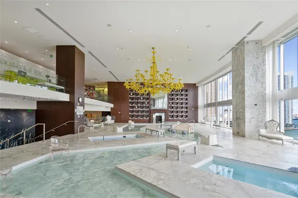 a very nice looking room with a large window