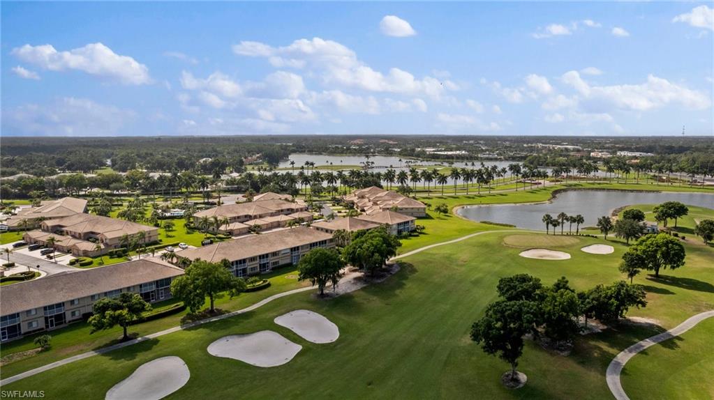 9113 Michael Circle, Unit 4 Naples, FL 34113 - Photo 23 of 23 Bird's eye view with a water view