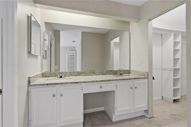 a view of walk in closet