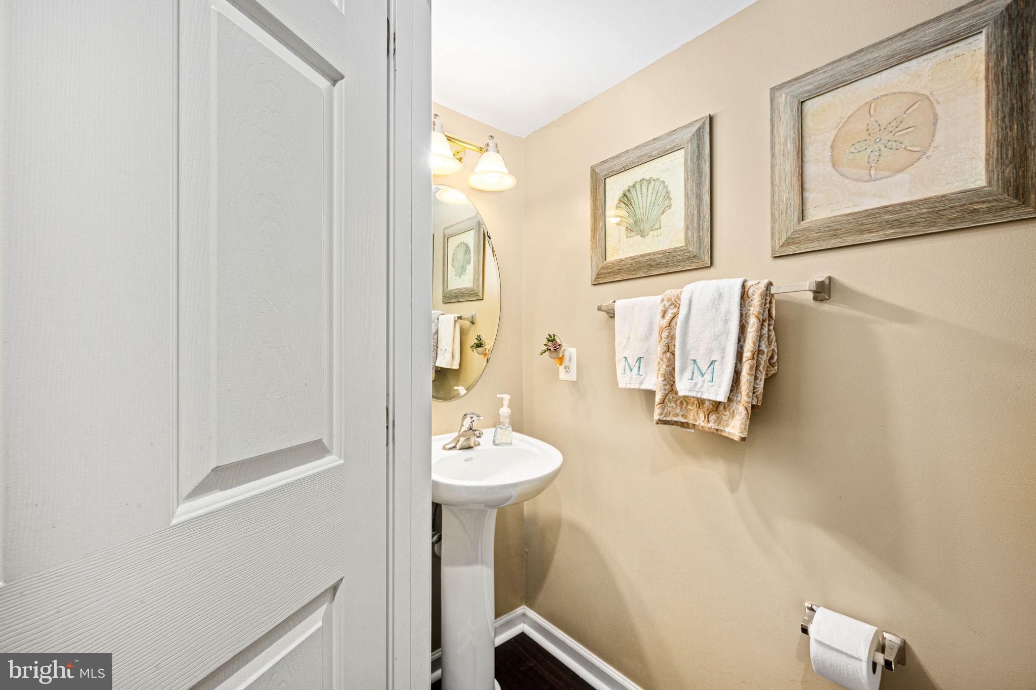 5505 Altenbury Loop Gainesville, VA 20155 - Photo 32 of 62 a bathroom with a sink and a mirror