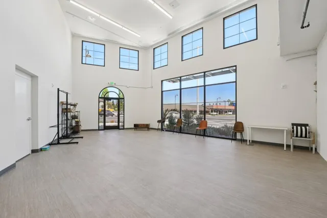 a view of bike storage