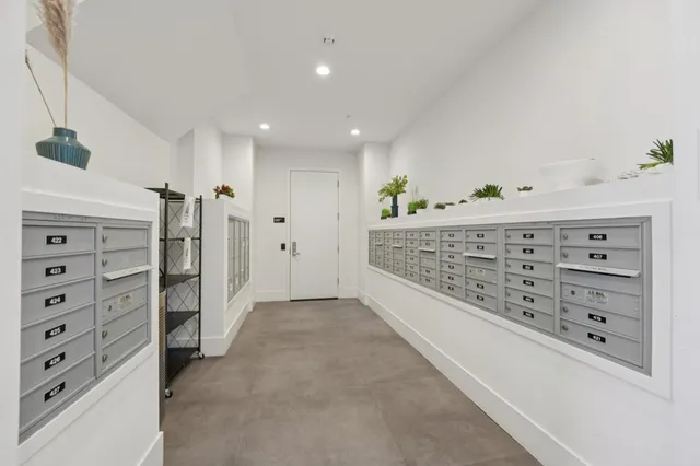 an aerial view of a city with lots of residential buildings