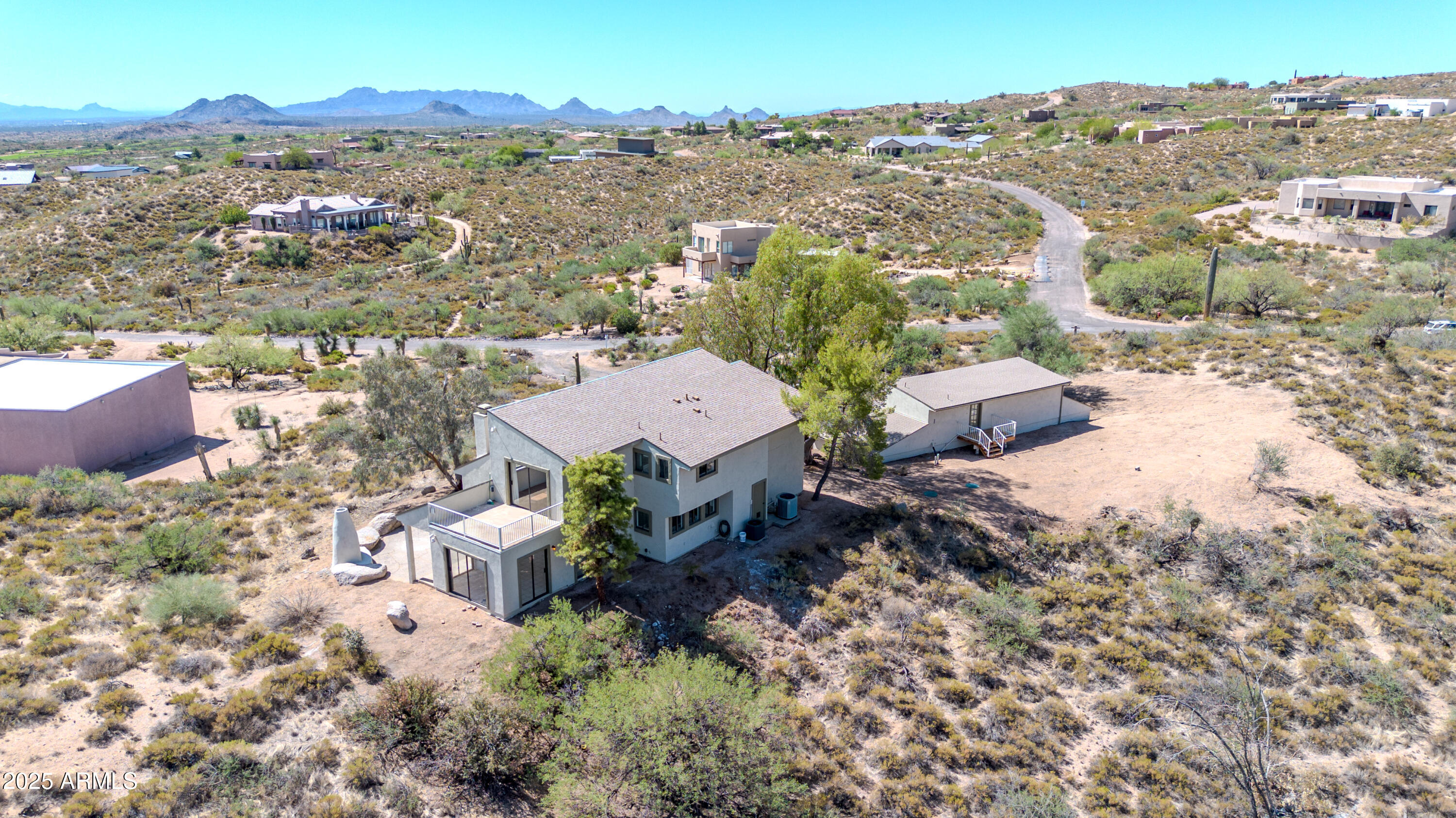 11602 East Manana Road Cave Creek, AZ 85331 - Photo 43 of 45 11602 E Manana Rd Drone-11