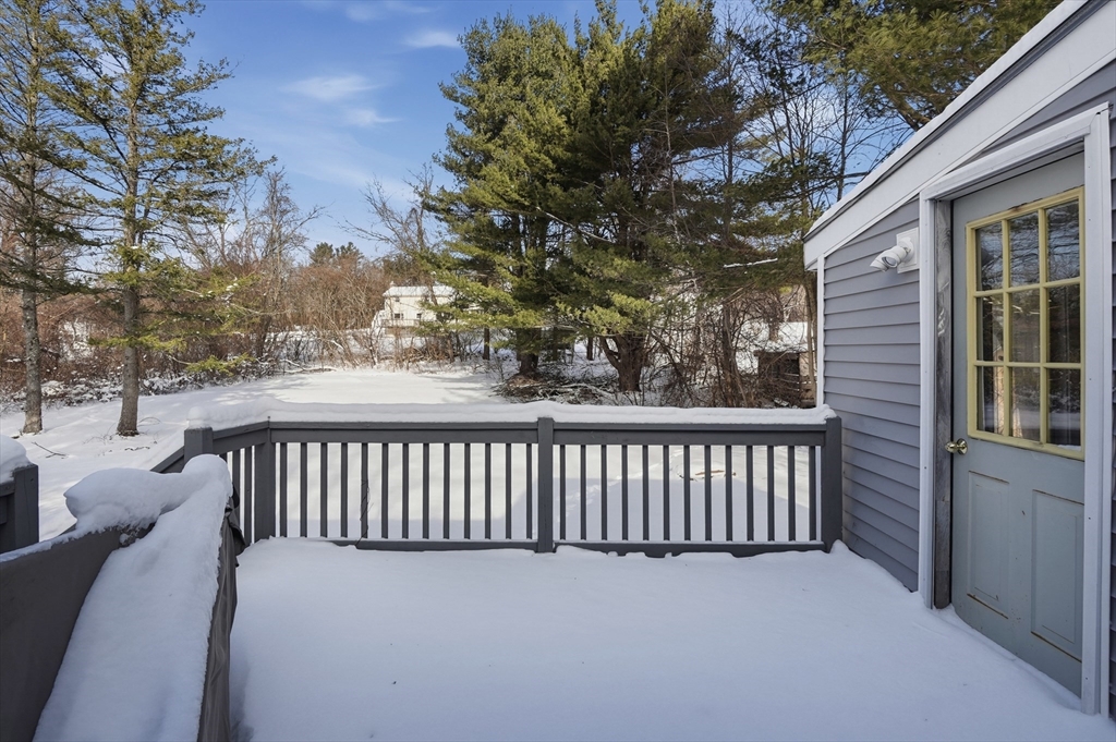 36 Hillandale Road Ashburnham, MA 01430 - Photo 25 of 31 a view of balcony with wooden floor and fence