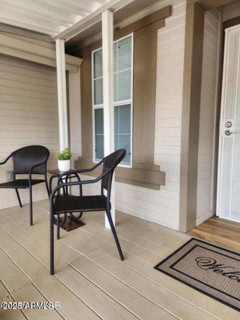 1590 Peterson Road Lakeside, AZ 85929 - Photo 40 of 41 a view of a entryway with a lounge chair