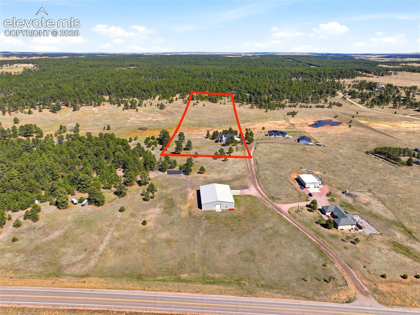 10380 Hodgen Road Colorado Springs, CO 80908 - Photo 41 of 46 9.5 acres - Approximate not to be used as a survey