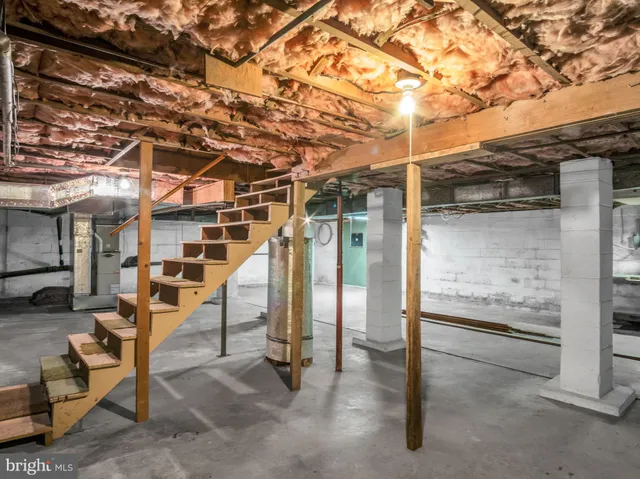aerial view of a house with a ocean view