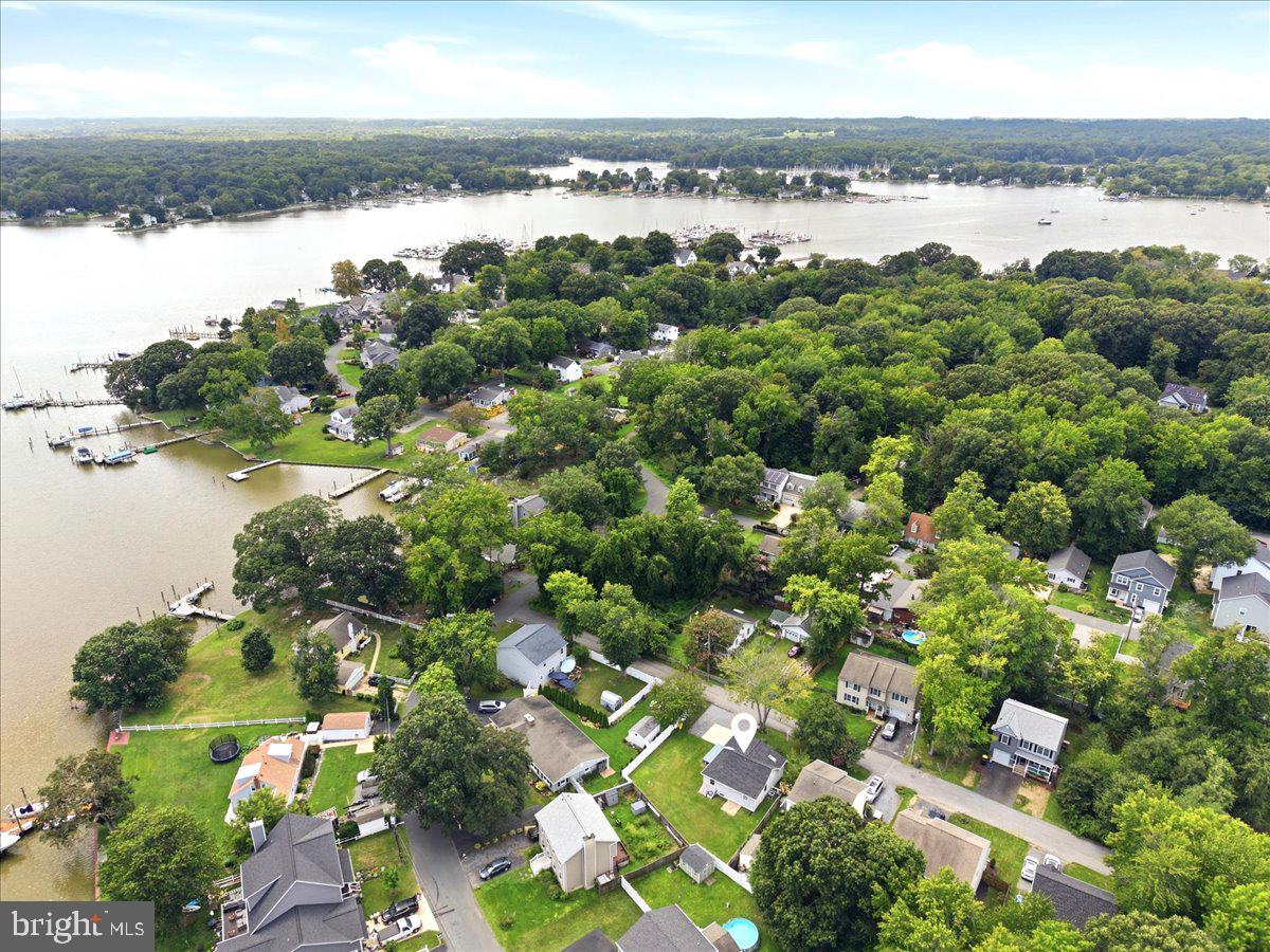 4911 Magnolia Ridge Road Shady Side, MD 20764 - Photo 38 of 41 Aerial with Water