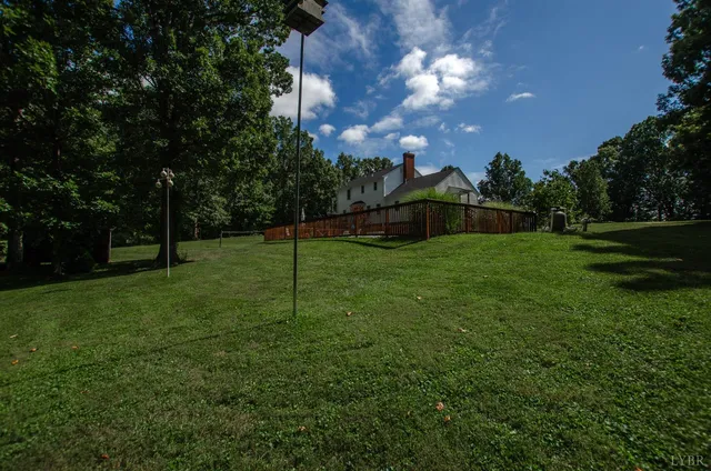 a view of a garage with a table and chairs