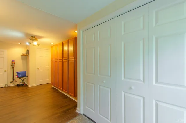 a view of green field with trees