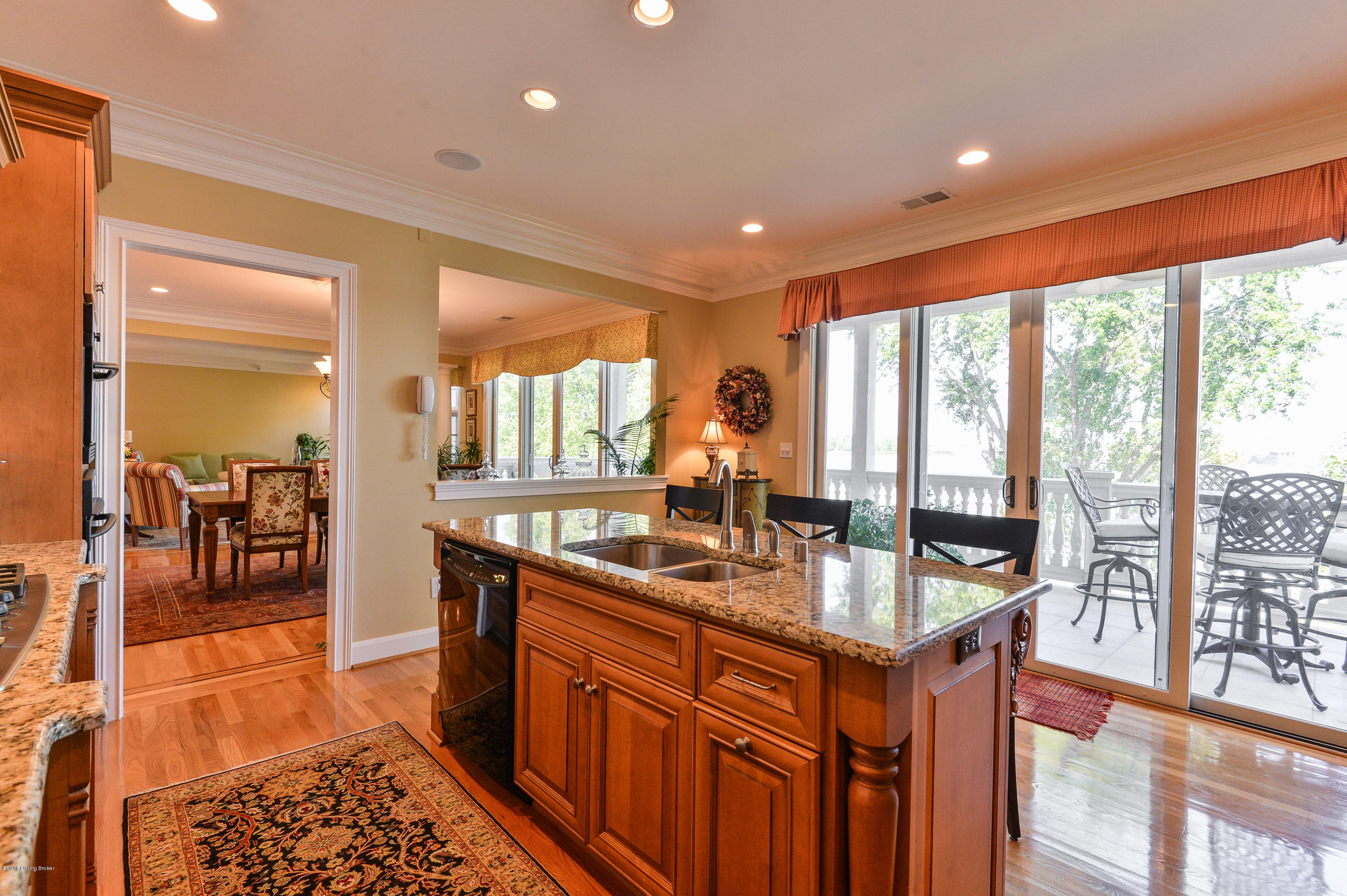 5307 Juniper Beach Road Prospect, KY 40059 - Photo 16 of 47 Kitchen looking onto terrace