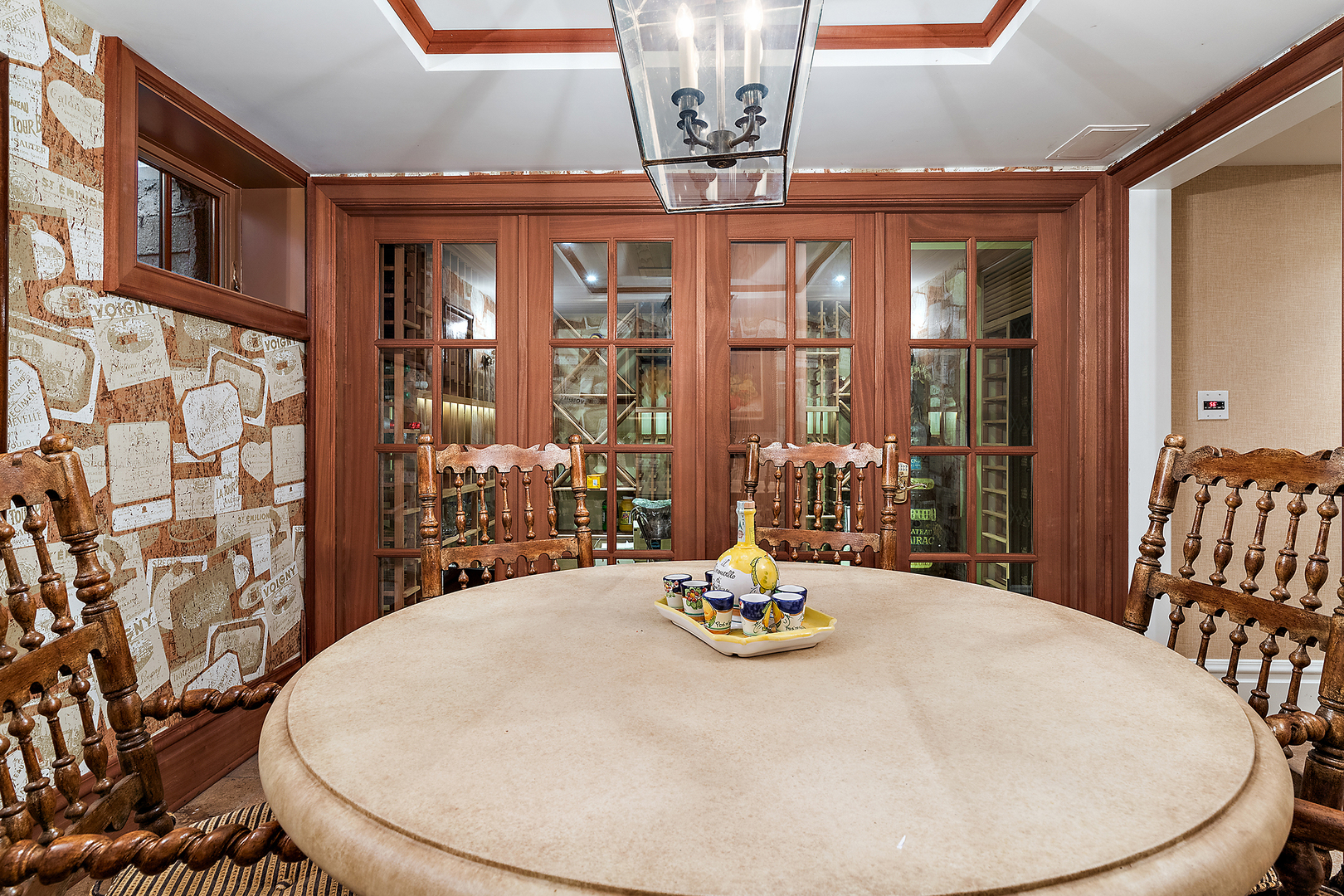 640 Hill Road Winnetka, IL 60093 - Photo 37 of 52 a view of a dining room with furniture window and outside view
