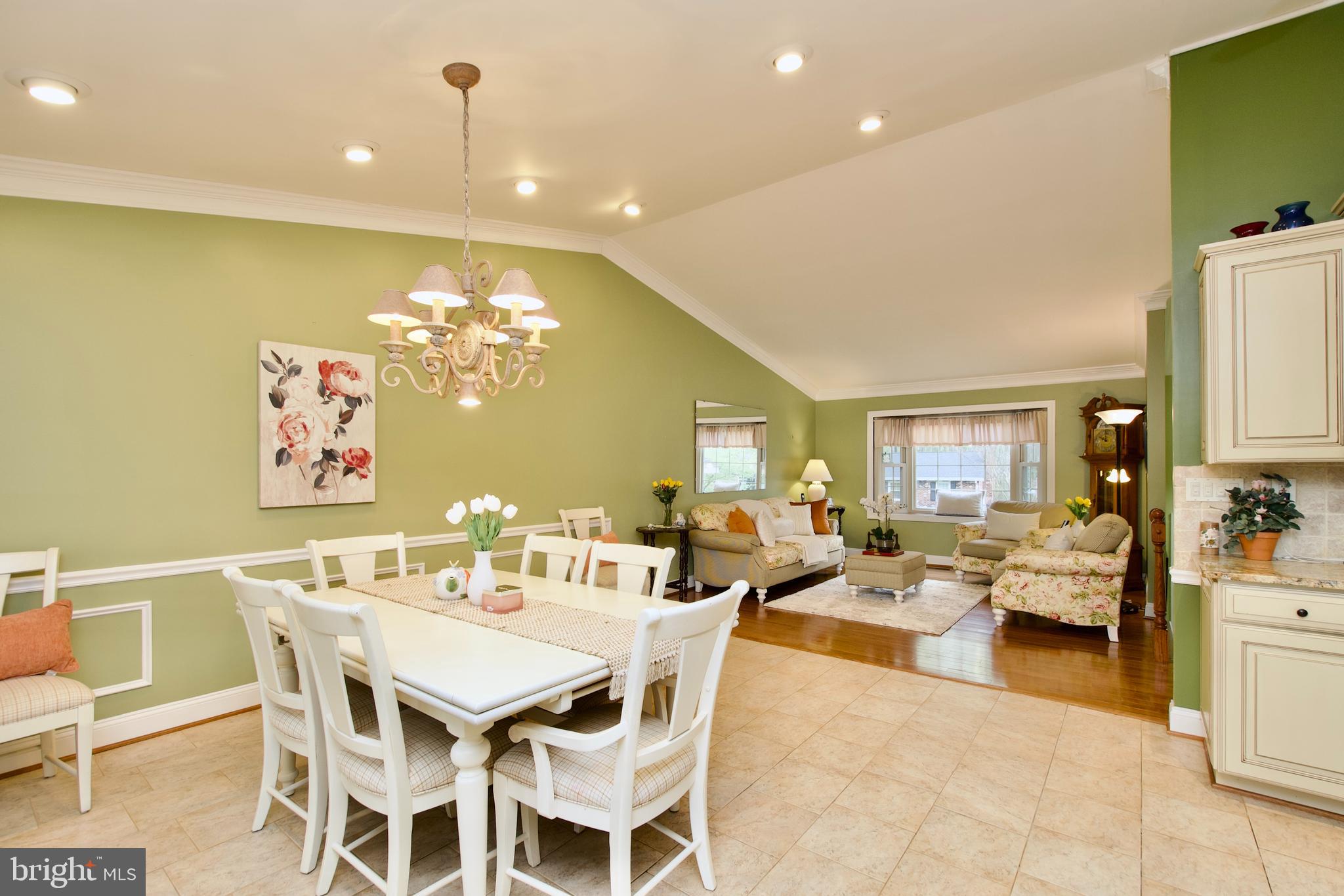 6690 Old Blacksmith Drive Burke, VA 22015 - Photo 12 of 46 a view of a dining room with furniture