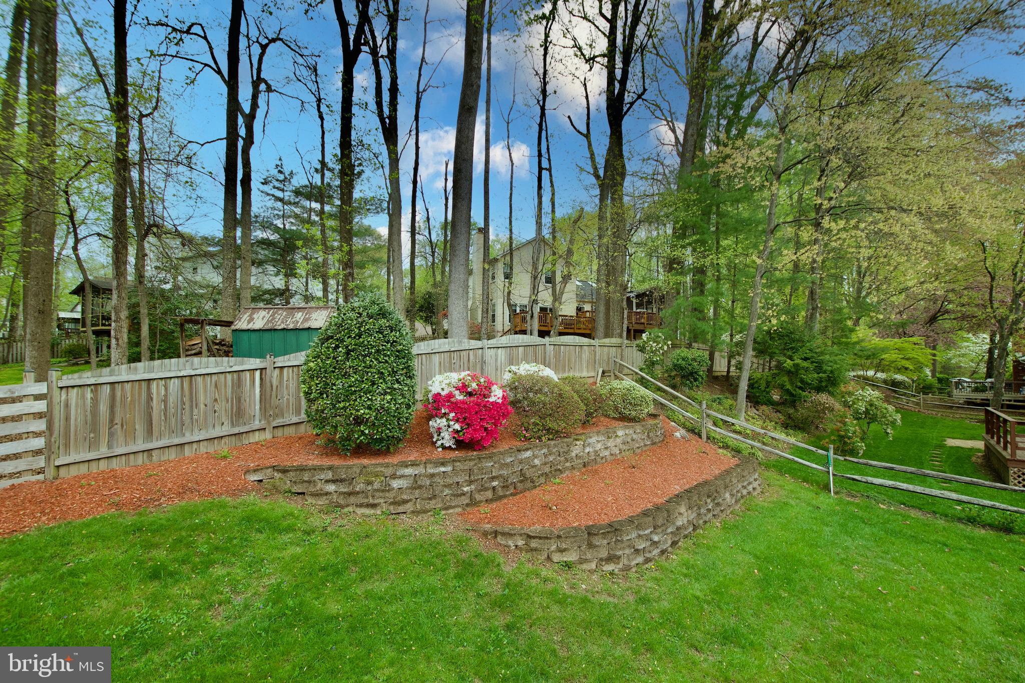 6690 Old Blacksmith Drive Burke, VA 22015 - Photo 31 of 46 a view of a garden
