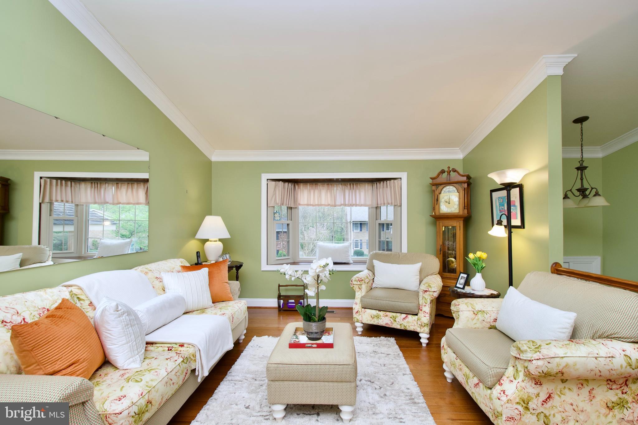 6690 Old Blacksmith Drive Burke, VA 22015 - Photo 7 of 46 a living room with furniture and a large window