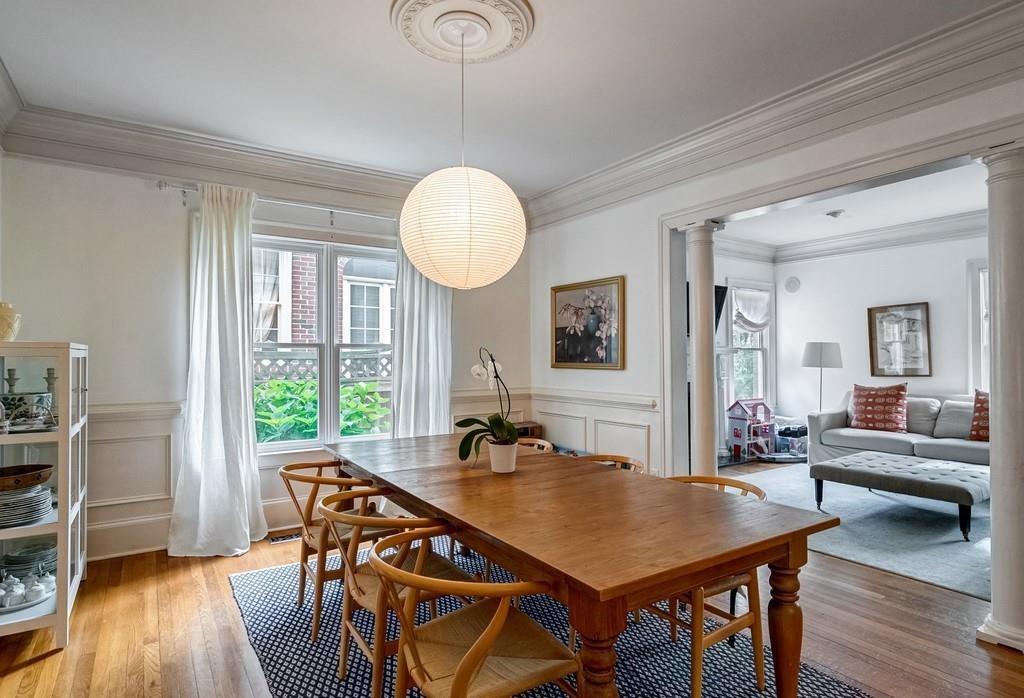 2724 Atwood Road Northeast Atlanta, GA 30305 - Photo 8 of 22 a view of a dining room with furniture window and wooden floor