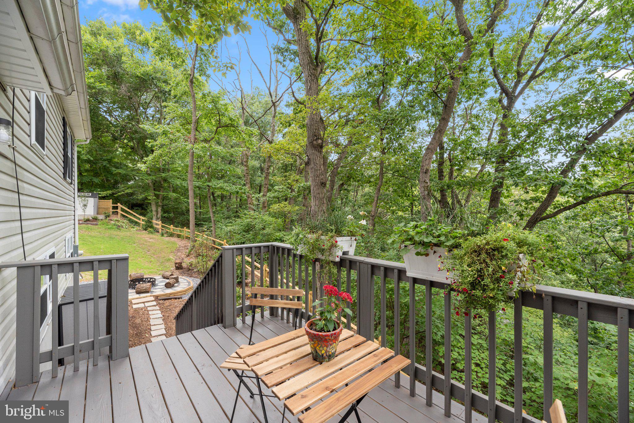 5902 Rustic Lane Elkridge, MD 21075 - Photo 6 of 65 Kitchen deck for grill and morning coffee