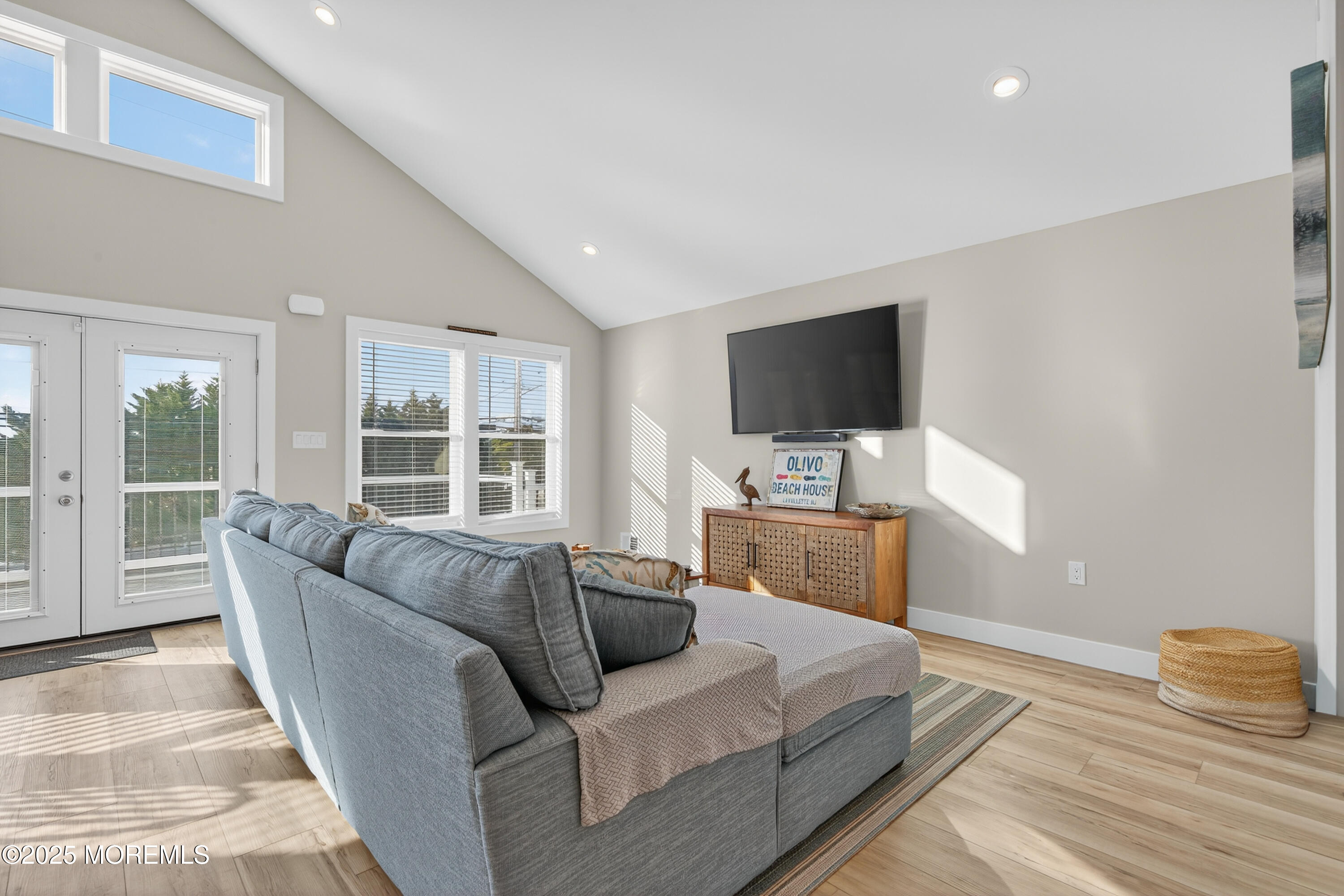 3255 Goa Way Lavallette, NJ 08735 - Photo 14 of 34 a living room with furniture and a flat screen tv