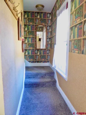 a view of front door