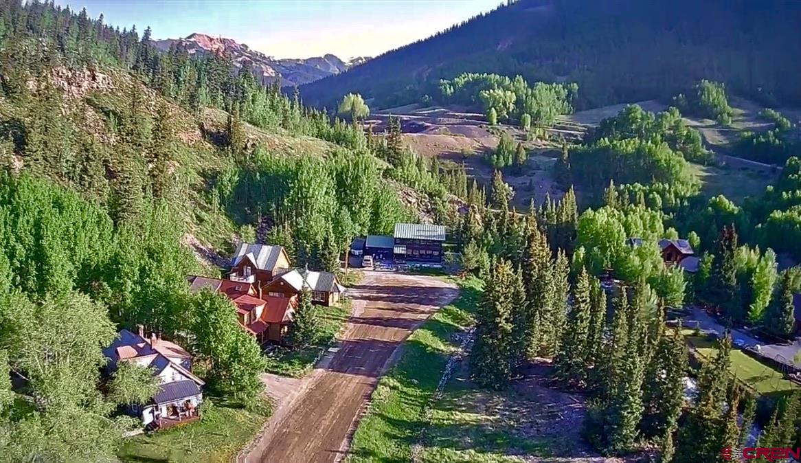 2 River Street Silverton, CO 81433 - Photo 32 of 36 a view of a house with a garden