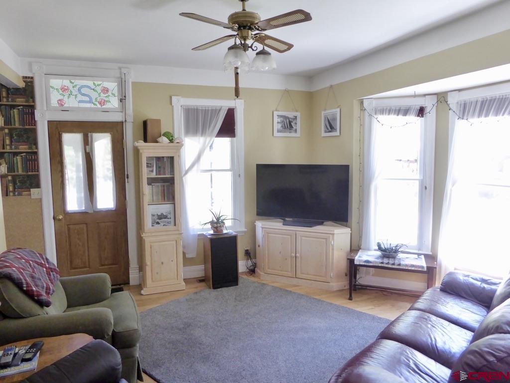 2 River Street Silverton, CO 81433 - Photo 5 of 36 a living room with furniture and a flat screen tv