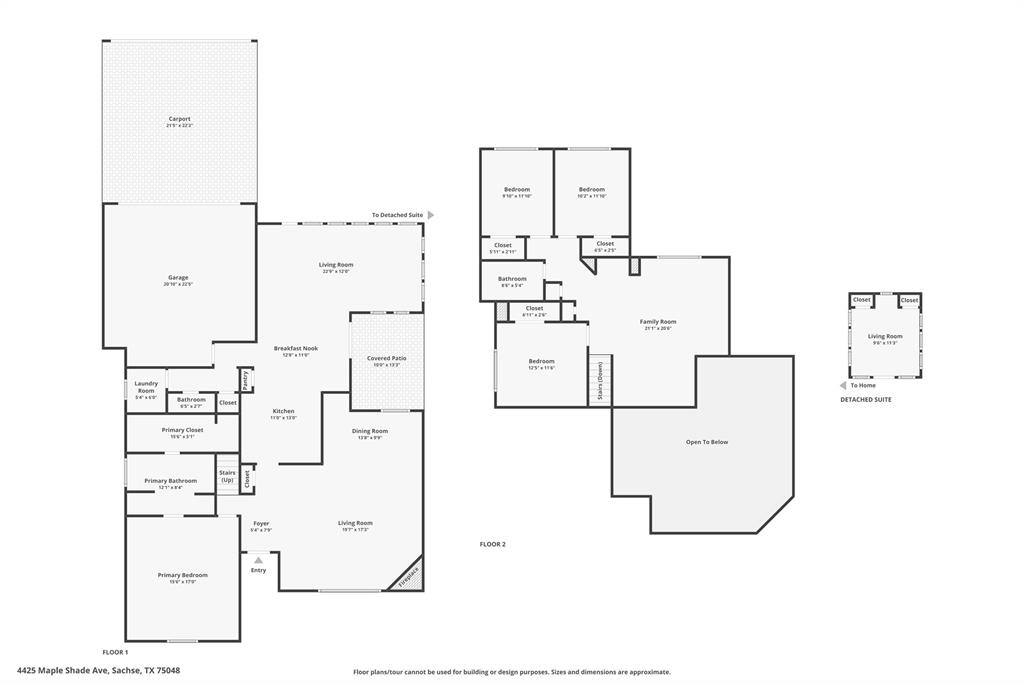 4425 Maple Shade Avenue Sachse, TX 75048 - Photo 40 of 40 a picture of a room with wall and white wall