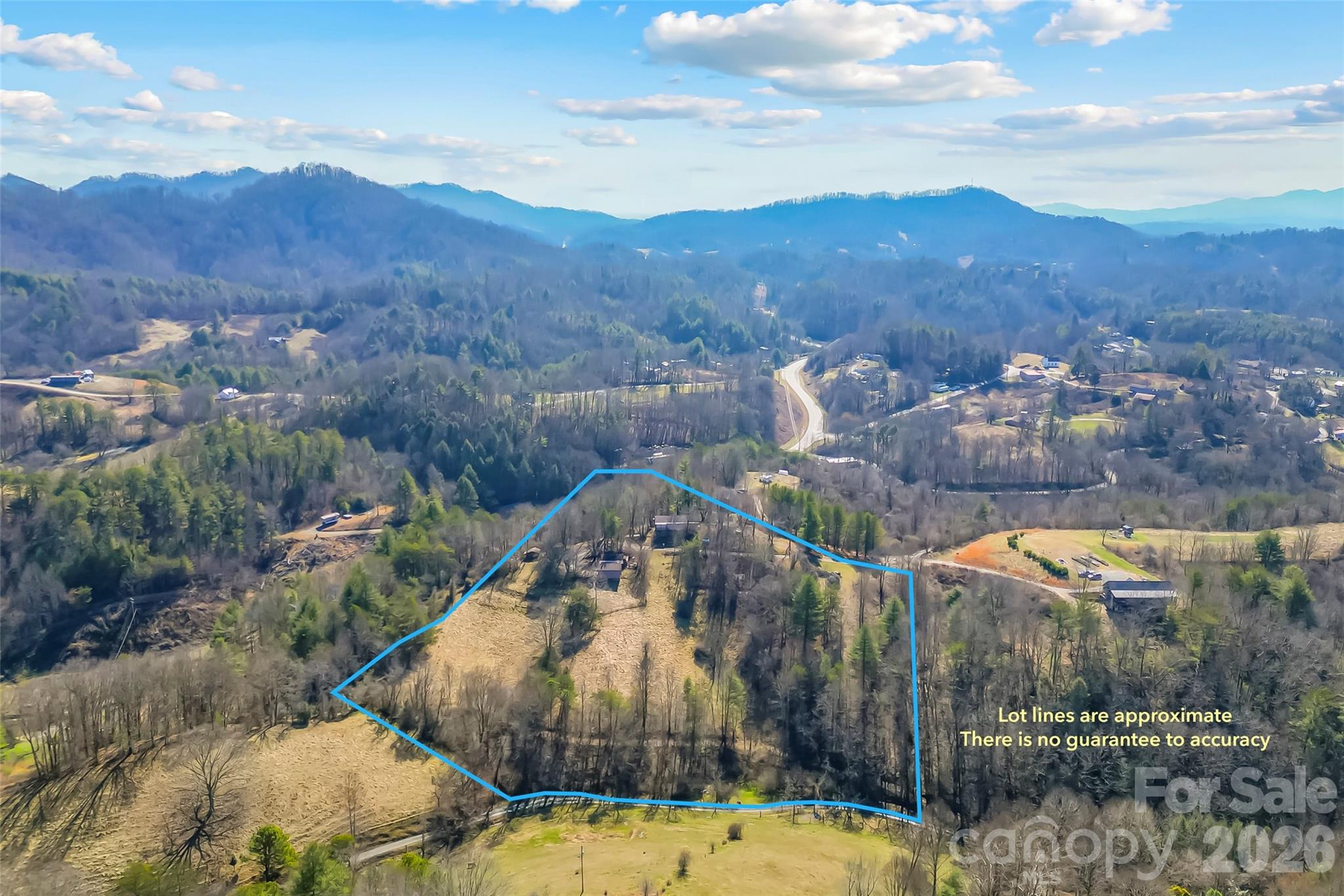 350 Sandy Bottom Road Marshall, NC 28753 - Photo 36 of 40 a view of a city from a balcony